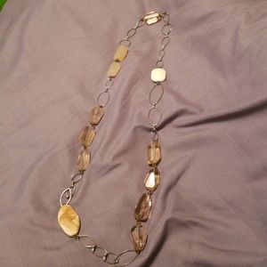 Long necklace costume jewelry